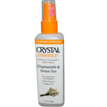 CRYSTAL, Mineralangereichertes Deodorant Spray, Kamille & Grüner Tee, 4 fl oz (118 ml)