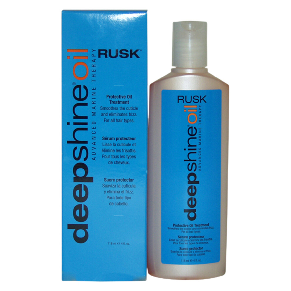 Rusk Deepshine Protective Oil Treatment - 4 oz Treatment