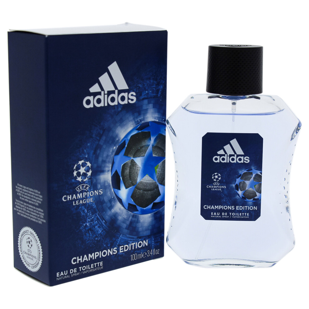 Adidas UEFA Champions League - 3.4 oz EDT Spray (Champions Edition)