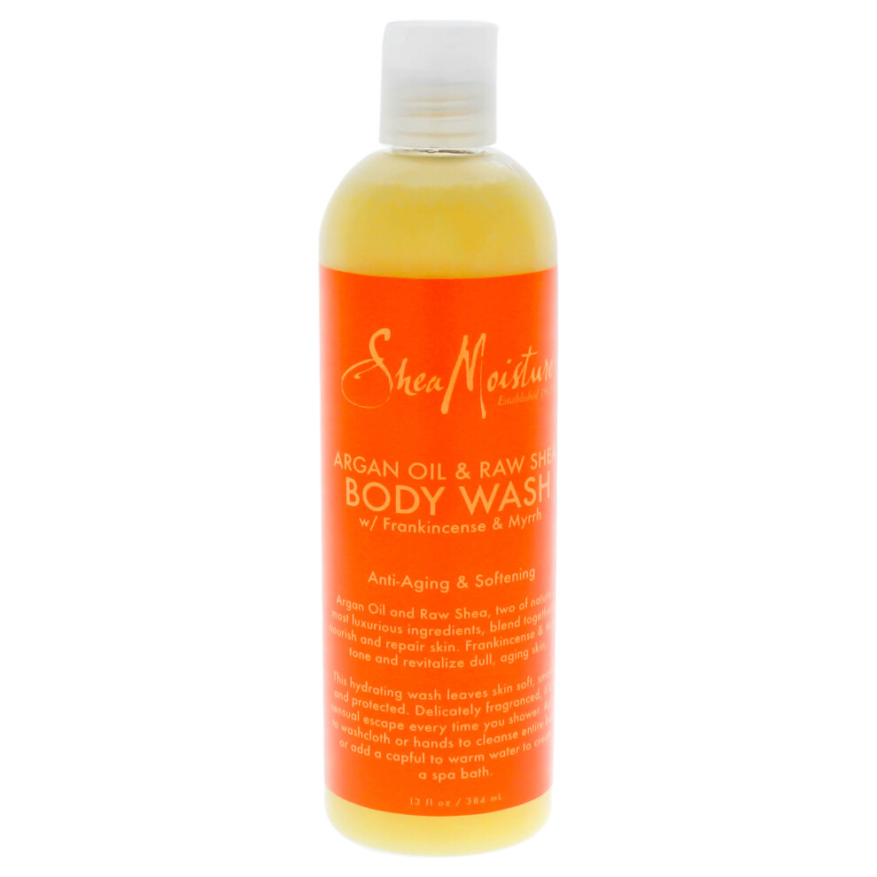 Shea Moisture Argan Oil & Raw Shea Body Wash - 13 oz Body Wash