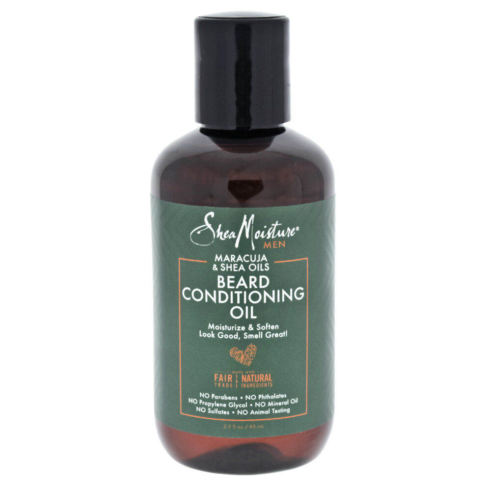 Shea Moisture Maracuja & Shea Oils Beard Conditioning Oil - 3.2 oz Beard Oil