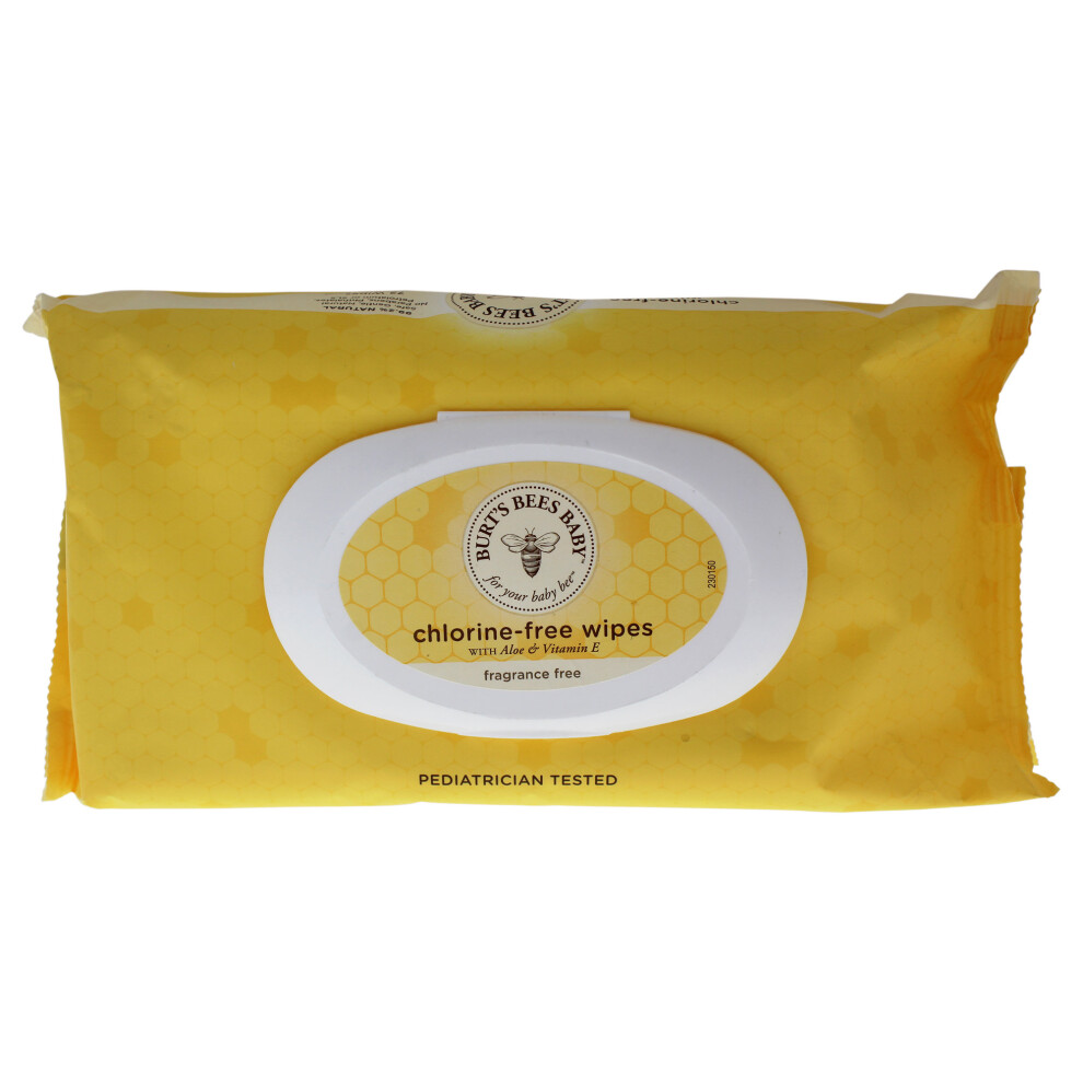 Burts Bees Baby Bee Wipes - 72 Pc Wipes