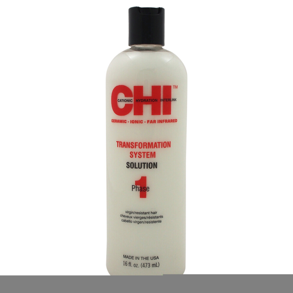 CHI Transformation System Solution Phase 1 - Virgin/Resistant Hair - 16 oz Treatment