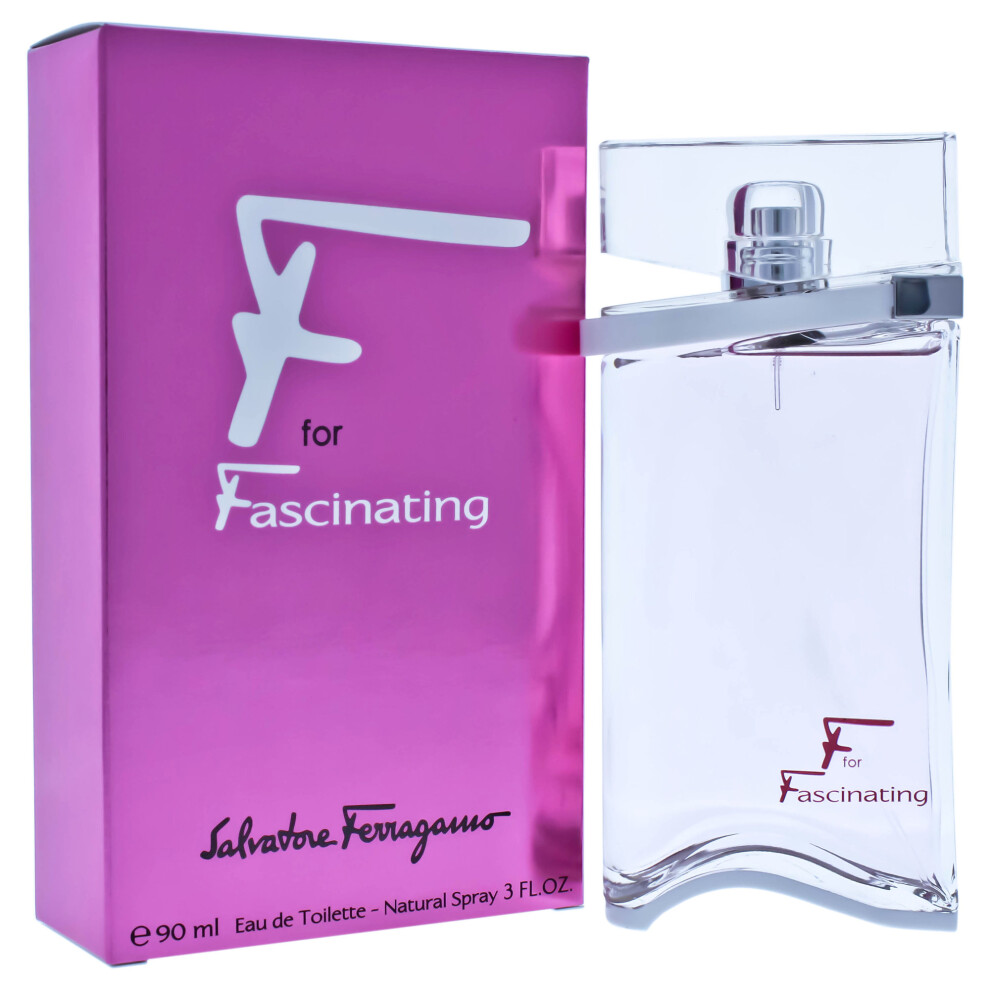 Salvatore Ferragamo F For Fascinating - 3 Oz Edt Spray