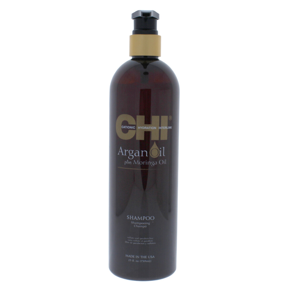CHI Argan Oil Plus Moringa Oil Shampoo - 25 oz Shampoo
