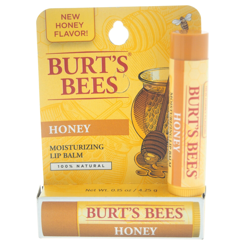 Burts Bees Honey Moisturizing Lip Balm Blister - 0.15 oz Lip Balm