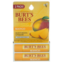Burts Bees Mango Moisturizing Lip Balm Twin Pack - 2 x 0.15 oz Lip Balm