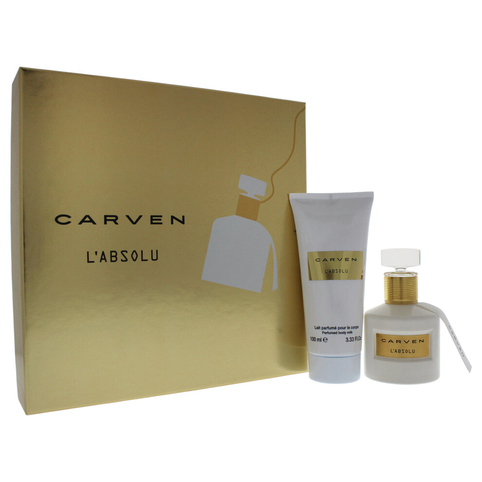 Carven L'absolu Gift Set 50Ml Edp Spray + 100Ml Body Milk