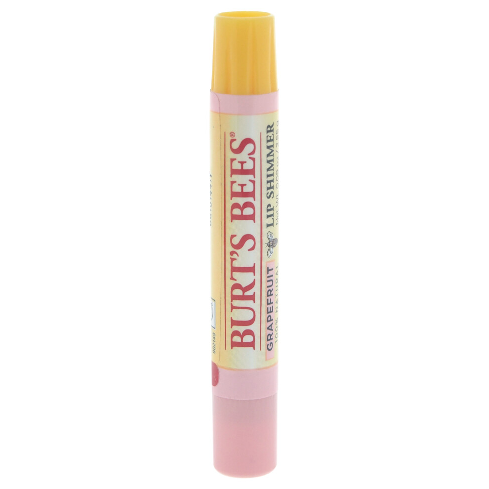 Burts Bees Burts Bees Lip Shimmer  Grapefruit  0.09 oz Lip Shimmer