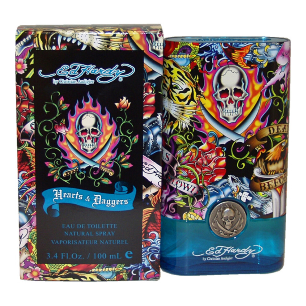 Christian Audigier Ed Hardy Hearts & Daggers Men 100Ml Edt Spray