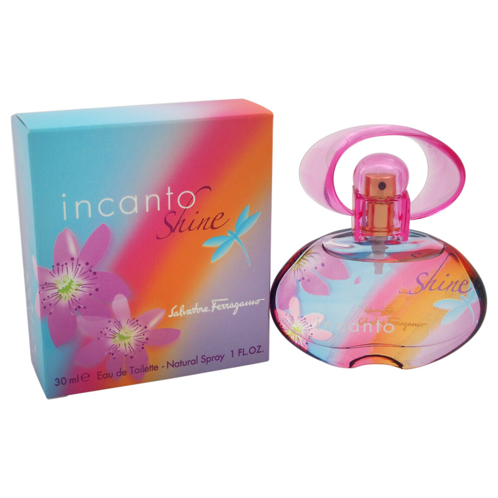Salvatore Ferragamo Peach/Amber Incanto Shine 30Ml Edt Spray