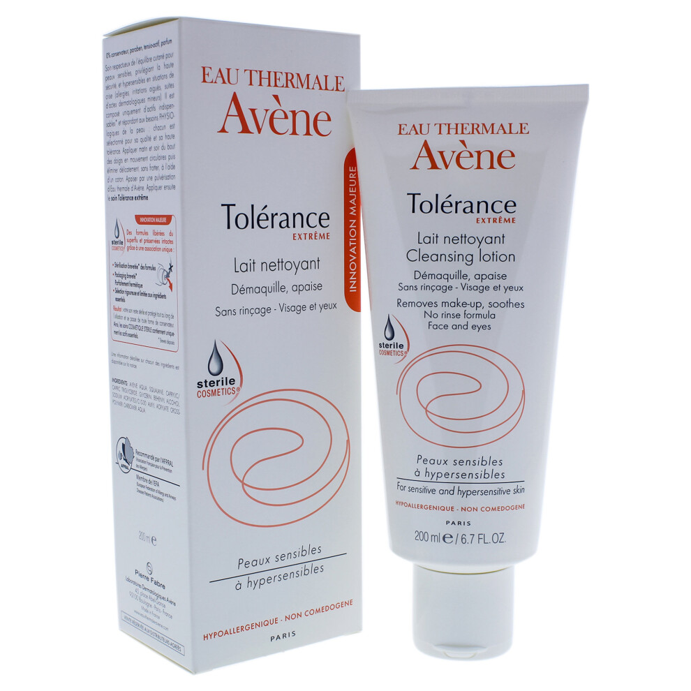 Avene Tolerance Extreme - 6.7 oz Cleansing Milk