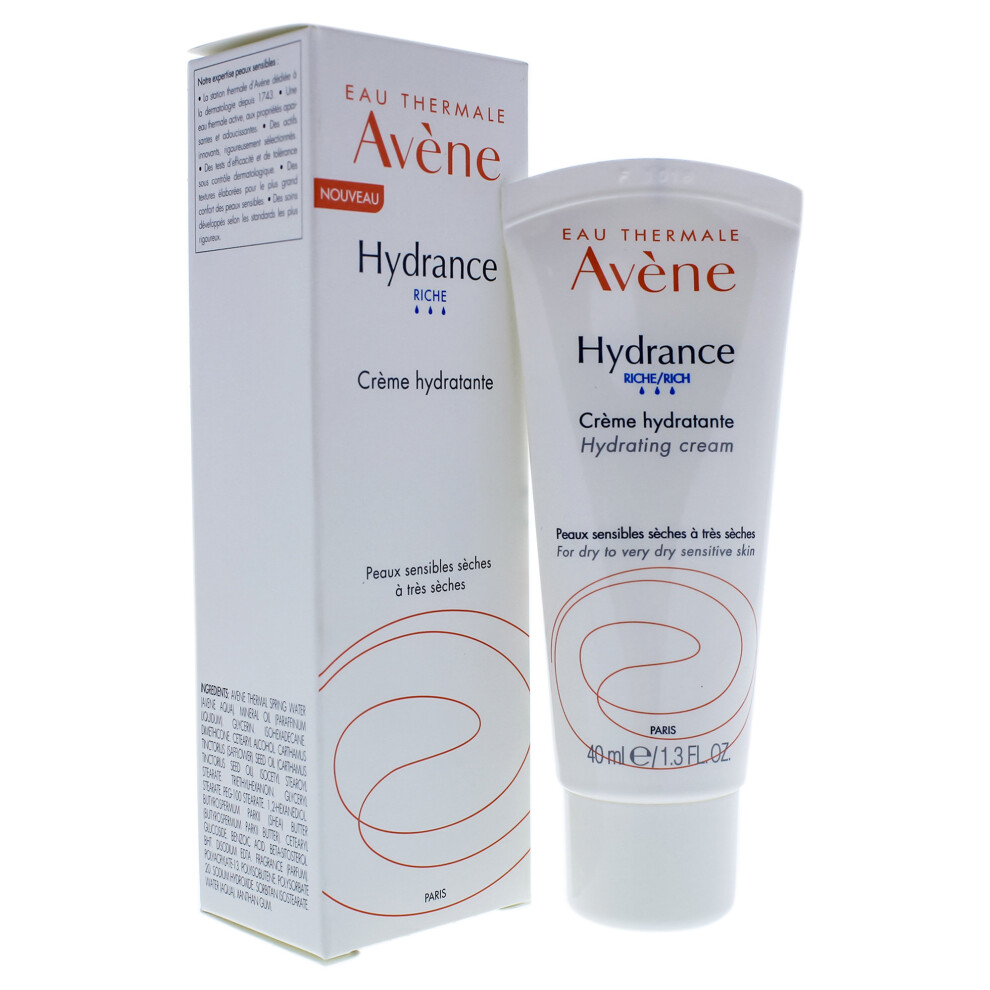Avene Hydrance Rich Cream hydrating Cream - 1.35 oz Cream