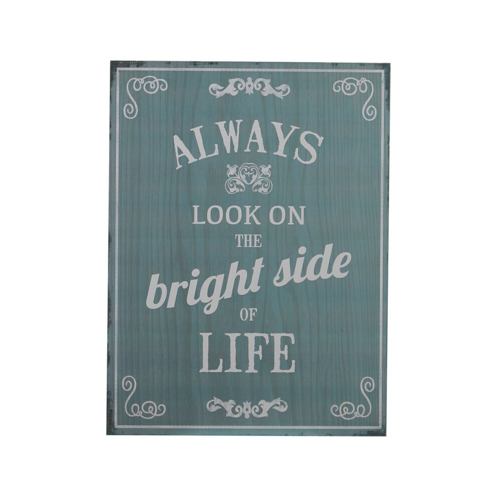 Bright Side Wall Plaque Home Wall Décor