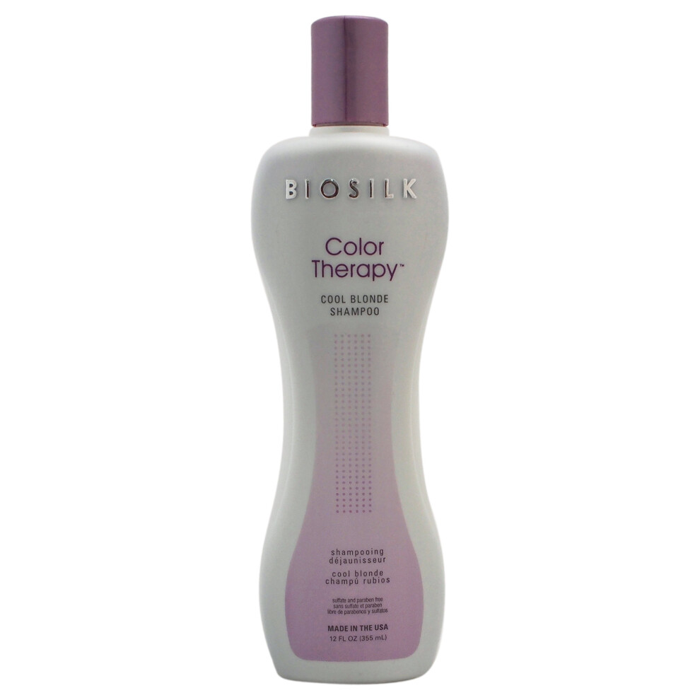Biosilk Color Therapy Cool Blonde Shampoo - 12 Oz Shampoo