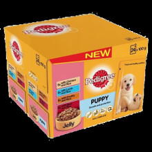 Pedigree Puppy Pouches - Meat Selection in Jelly for Puppies