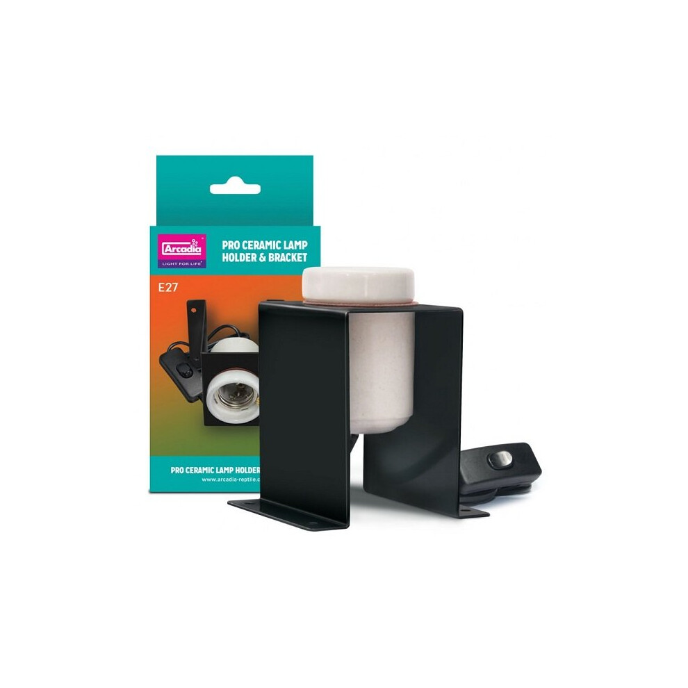 Arcadia PRO Ceramic Lamp Holder & Bracket