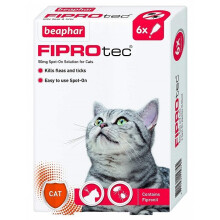 FIPROtec Spot-On Cat - 6 Pipettes