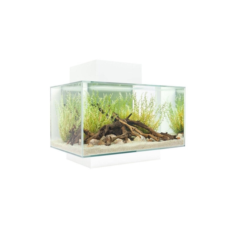 (White) Fluval Edge 2.0 LED Aquarium Kit 23L
