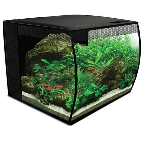 Fluval (Black) Fluval FLEX Glass Aquarium Kit 34L
