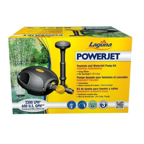 (PowerJet 2200LPH) Laguna PowerJet Fountain / Waterfall Pump Kits