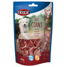 Hundegodbidder Oksemønter Trixie PREMIO 100g