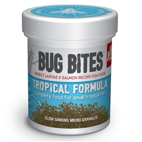 (Micro 45g) Fluval Bug Bites Tropical Granules