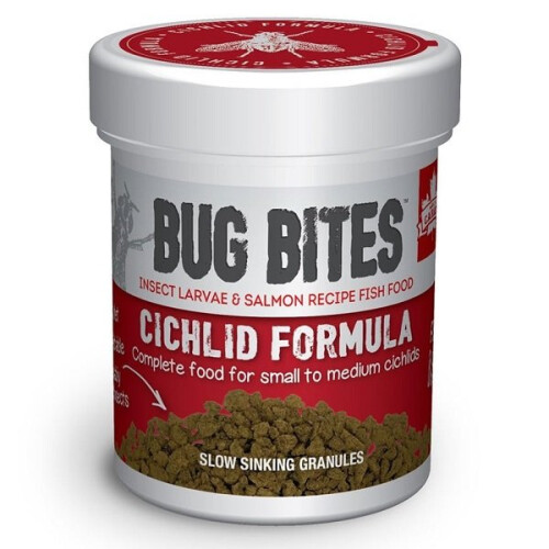 (45g) Fluval Bug Bites Cichlid Granules