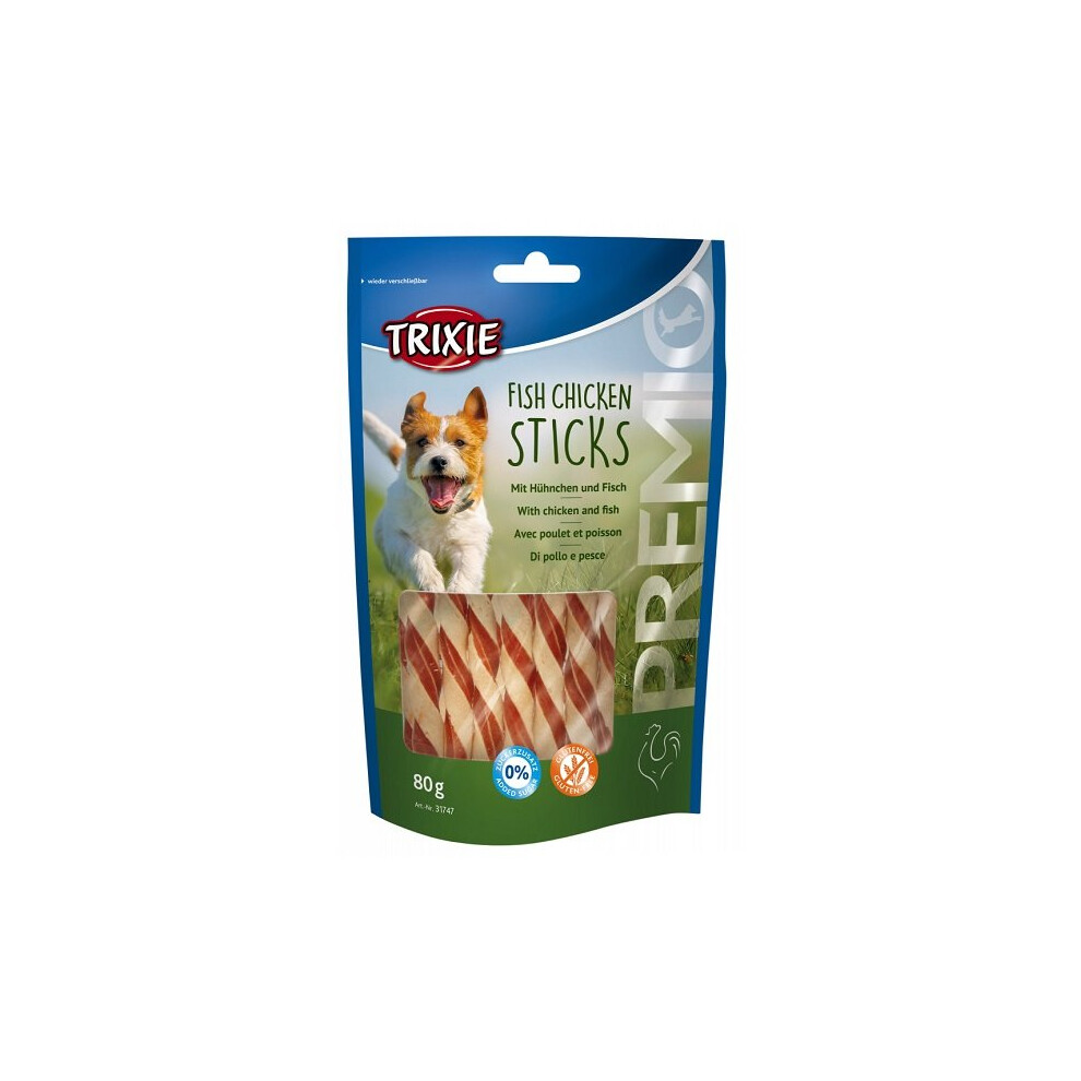 Trixie Premio Fish Chicken Sticks 80g