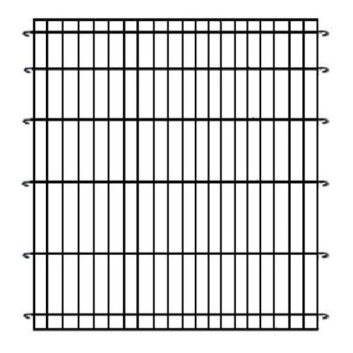 (2XL, Black) Dog Cage Divider