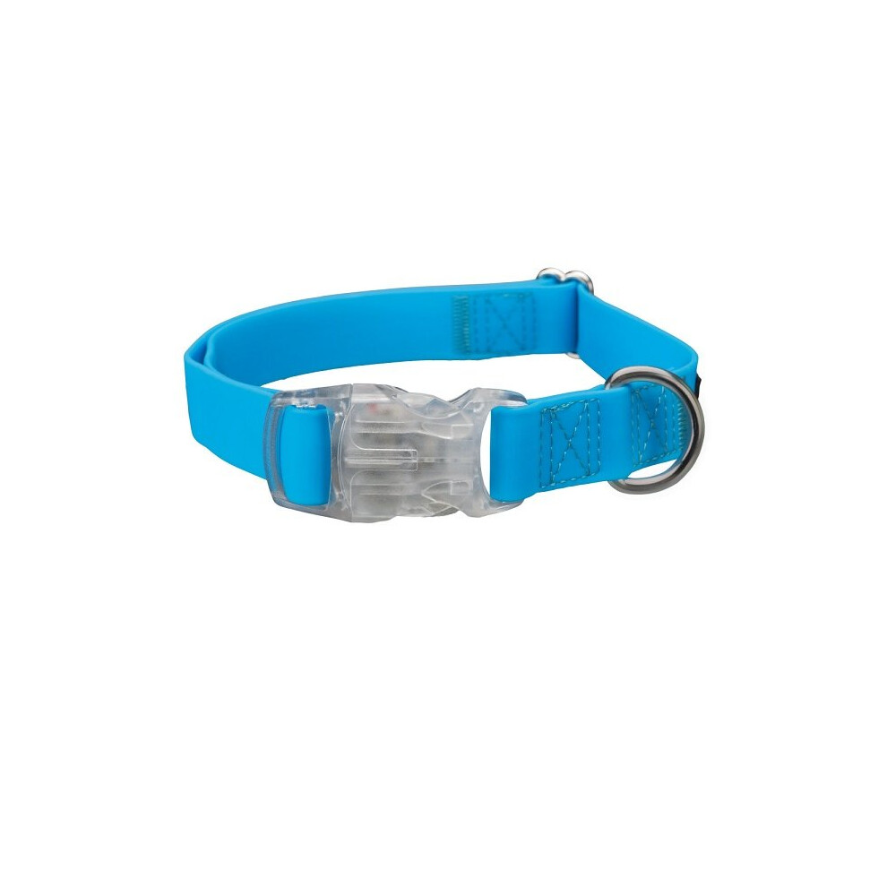 (S-M, Blue) Trixie USB Easy Flash Collar