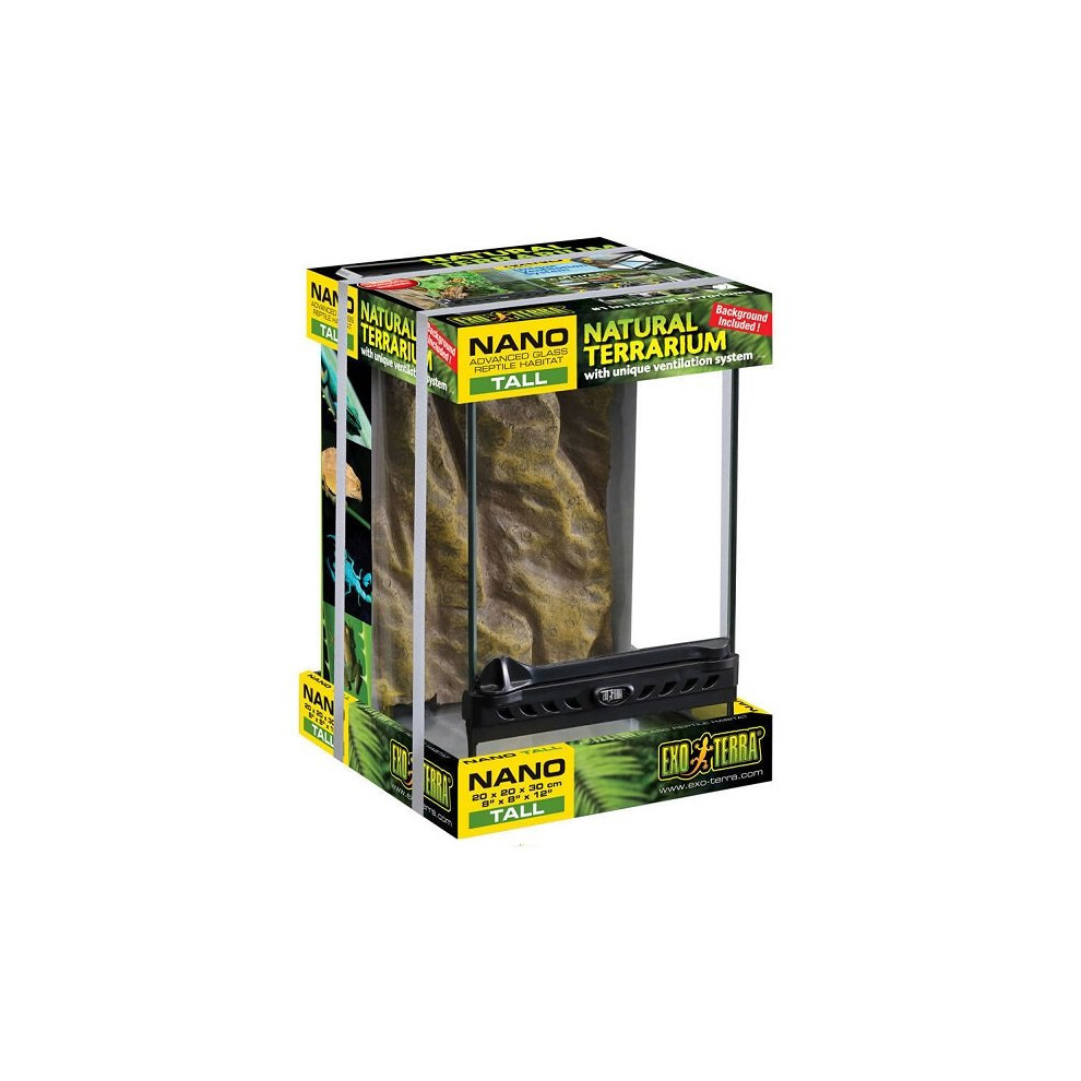 Exo Terra Nano Tall Glass Terrarium