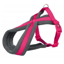 (L, Fuchsia) Trixie Touring Dog Harness | Dog Harness With Padding