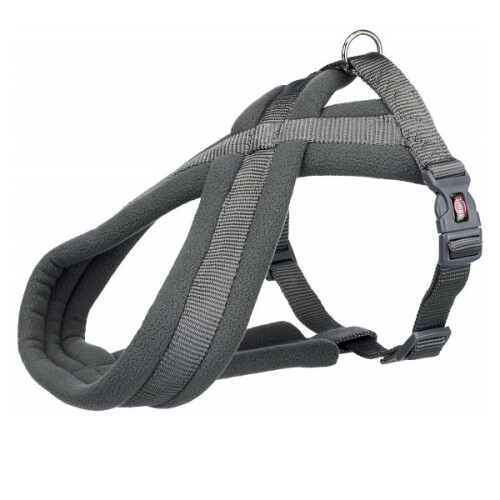 Trixie (M, Graphite) Trixie Touring Dog Harness | Dog Harness With Padding