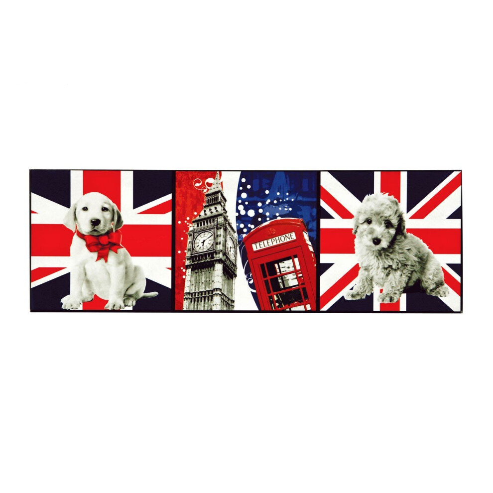 London Icons Lacquered Print wall Art