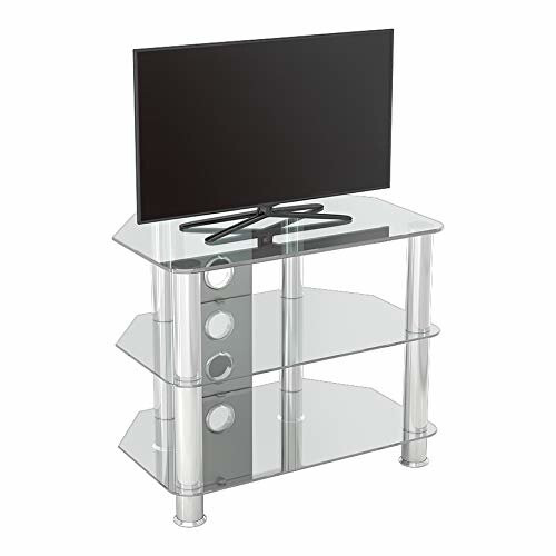 King glass tv stand sales
