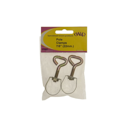 Awning Pole Adjustment Clamp - 7/8in./22mm - Pack of 2
