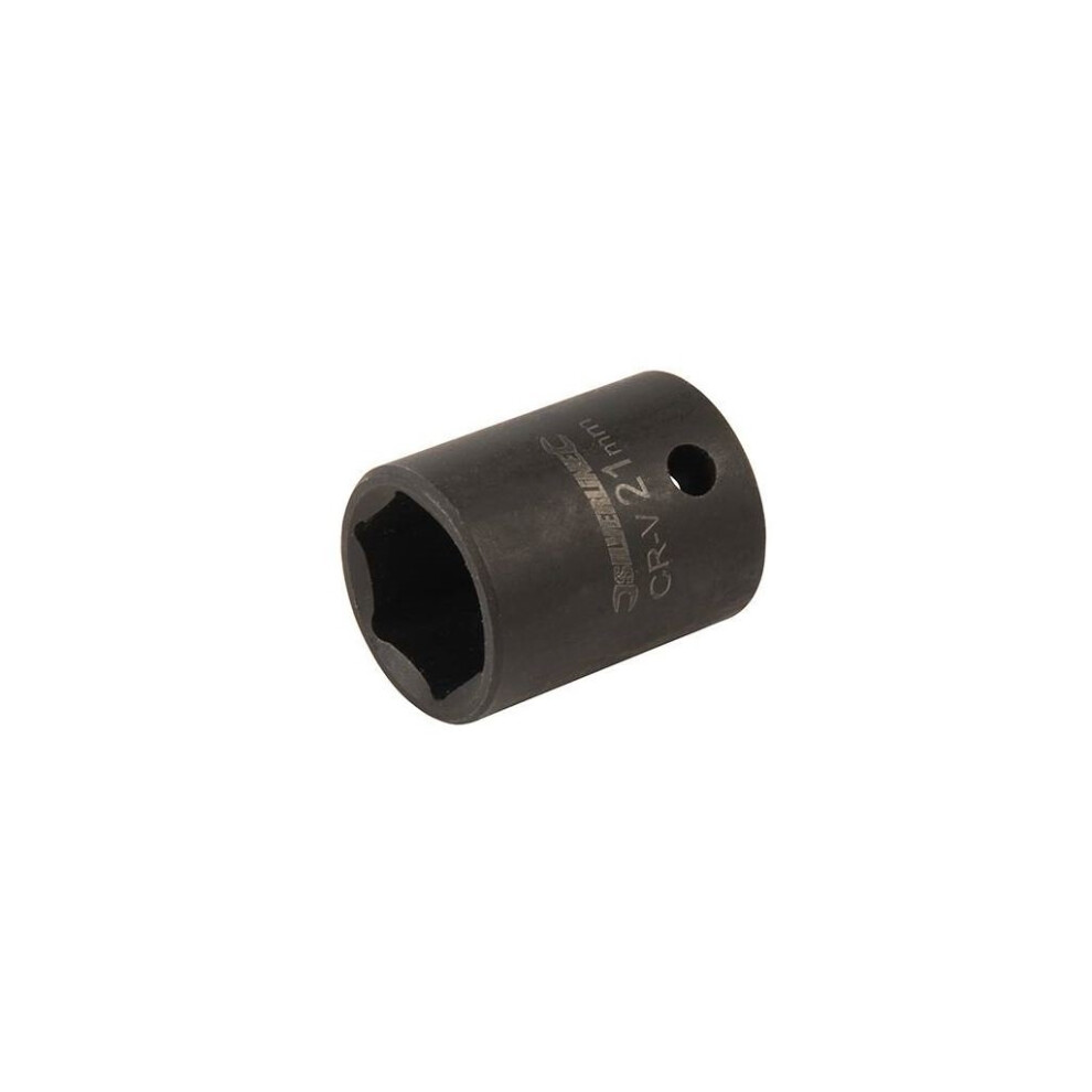 Impact Socket 1/2" Drive 6pt Metric - 21mm