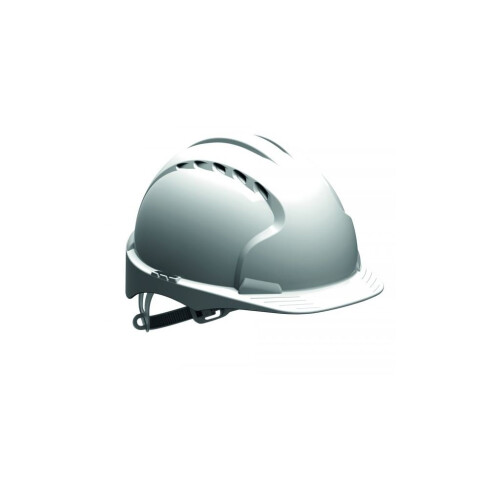 EVO2 Comfort Plus Vented Safety Helmet - White