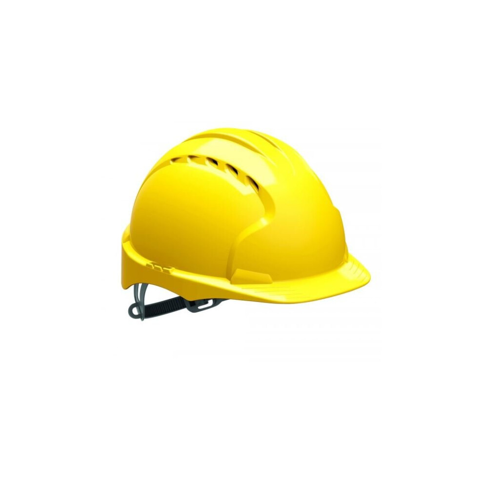 Evo2 Comfort Plus Vented Safety Helmet - Yellow 5038428125987