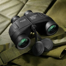 Barska Optics AB11610 7x50 WP Battalion  with Internal Rangefinder  Individual Focus  FLOATS  FMC  Blue Lens