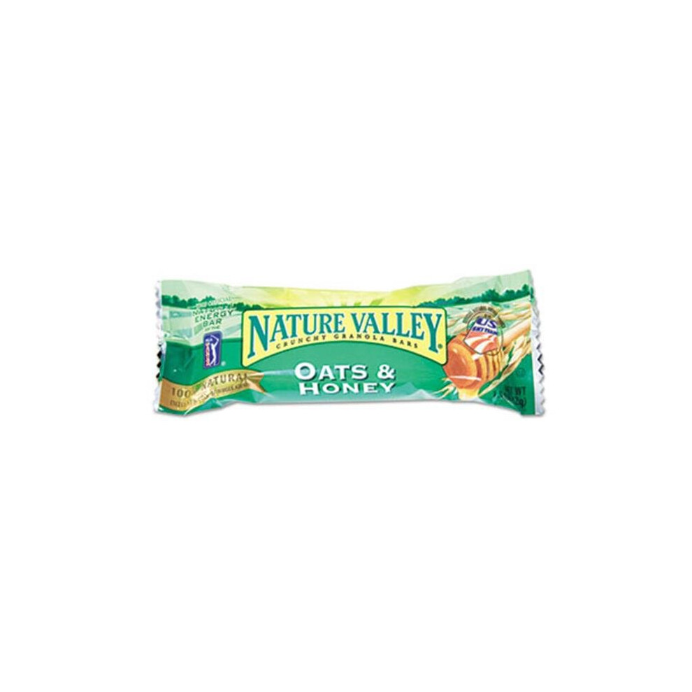 General Mills SN3353 Nature Valley Granola Bars  Oatsn Honey Cereal  1.5oz Bar  18 Bars-Box