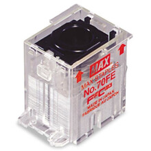 Max NO-70FE Staple Cartridge for EH-70F Flat-Clinch Electric Stapler  5 000-Box