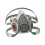 3M 3M MMM7025 Half Facepiece Reusable Respirator 6200-07025 - Medium 1