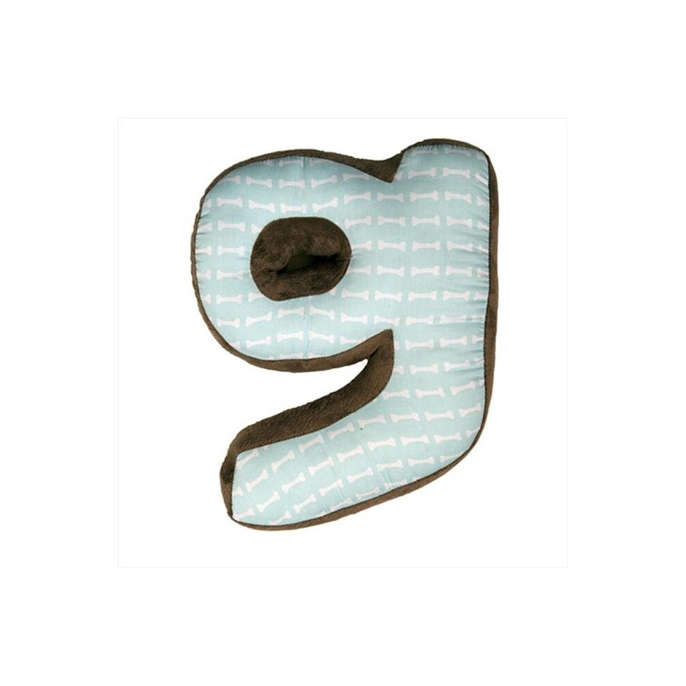 10-33058G Puppy Pal Boy Letter Pillow G One Grace Place