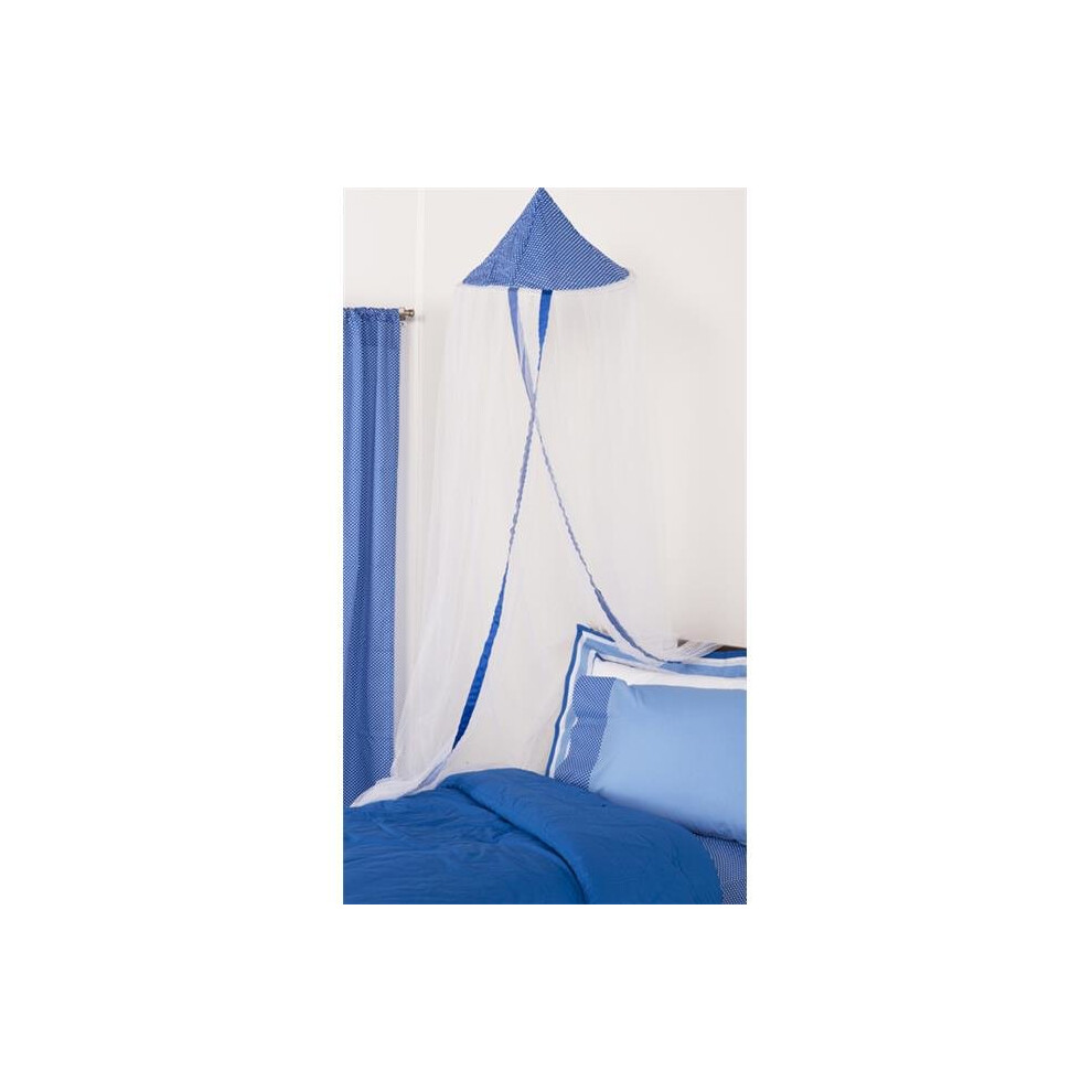10-18B033 Simplicity Canopy Mesh Blue One Grace Place