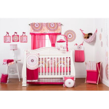 One Grace Place 10-27109 Sophia Lolita Full 8 Piece Crib Bedding Set