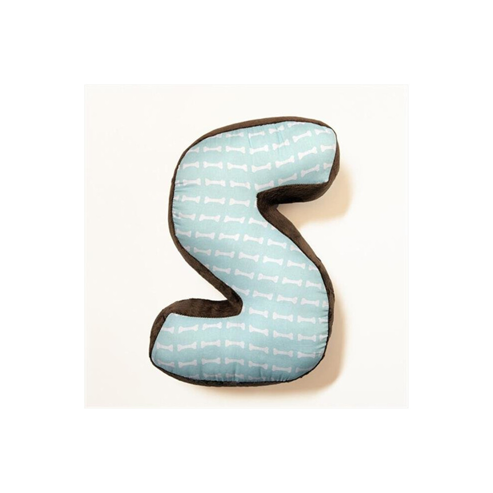 10-33058S Puppy Pal Boy Letter Pillow S One Grace Place