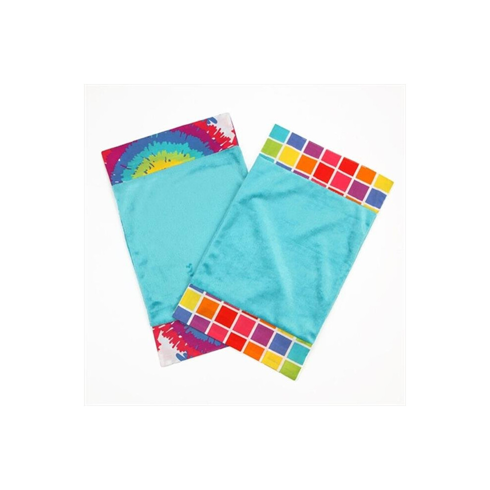 10-34026 Terrific Tie Dye Burp Cloth One Grace Place