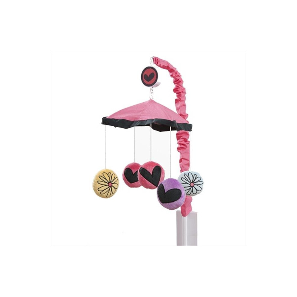 10-26032 Sassy Shaylee Mobiles Pink/Black One Grace Place